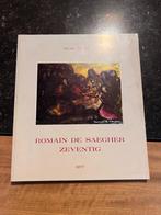 2 boeken De Saegher Romain: zeventig en Hulde aan Romain, Ophalen of Verzenden, Gelezen, Schilder- en Tekenkunst