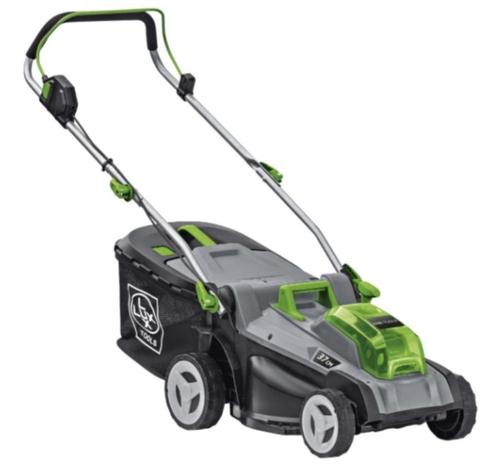 Lux oplaadbare grasmaaier 37 cm met garantie, Tuin en Terras, Grasmaaiers, Nieuw, Accu-grasmaaier, 30 t/m 39 cm, Opvangbak, Ophalen