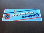 autocollant Vainqueur de la Coupe du Club de Bruges '86 Assu, Sport, Envoi, Neuf