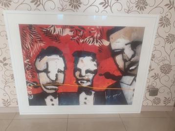 Herman Brood. Origineel grote zeefdruk EA. 2/40. Vegas Copa. beschikbaar voor biedingen