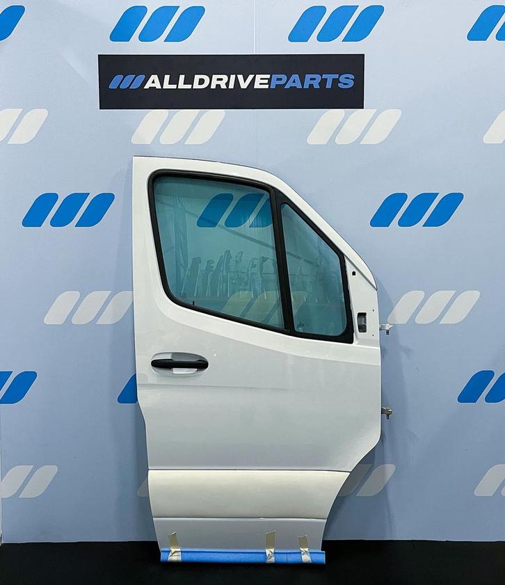 Mercedes Sprinter W907 Voorportier rechts wit A9107203100, Auto-onderdelen, Carrosserie, Deur, Mercedes-Benz, Voor, Rechts, Gebruikt