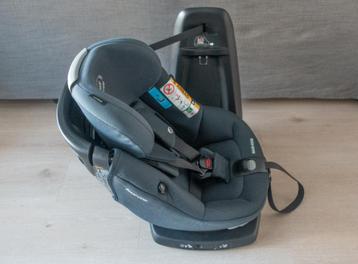 Siège auto pivotant Maxi Cosi Axissfix 61-105cm, 4m-4ans, Comme neuf, Enlèvement, Isofix, Dossier réglable