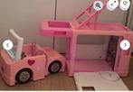 Camping car Barbie avec des accessoires, Verzenden, Gebruikt, Barbie