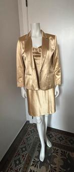 Guy Laroche ensemble robe blazer or FR40, Taille 38/40 (M), Enlèvement ou Envoi, Autres couleurs, Autres types