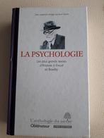 LA PSYCHOLOGIE:Les + grands textes d' Aristote à Freud, Livres, Psychologie, Comme neuf, Enlèvement