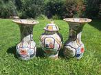 Lot de 3 garnitures de cheminée de la  Manufacture Sphinx, Antiek en Kunst, Ophalen