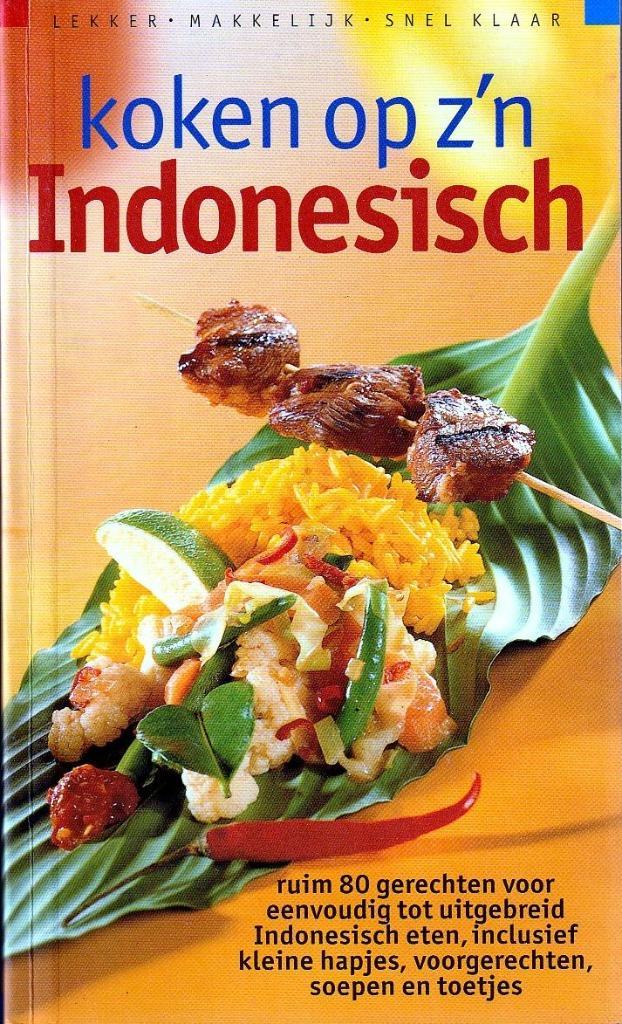 koken op z'n indonesisch, Boeken, Kookboeken, Nieuw, Azië en Oosters, Ophalen of Verzenden