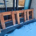 Schoren in zeer degelijk hout , afkomstig v schrijnwerk, Doe-het-zelf en Bouw, Gereedschap | Zaagmachines, Ophalen of Verzenden