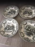 4 sierborden "Napoleon", Ophalen