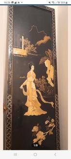 Japanse geisha-kunst en parelmoer bloemenpatroon, Ophalen