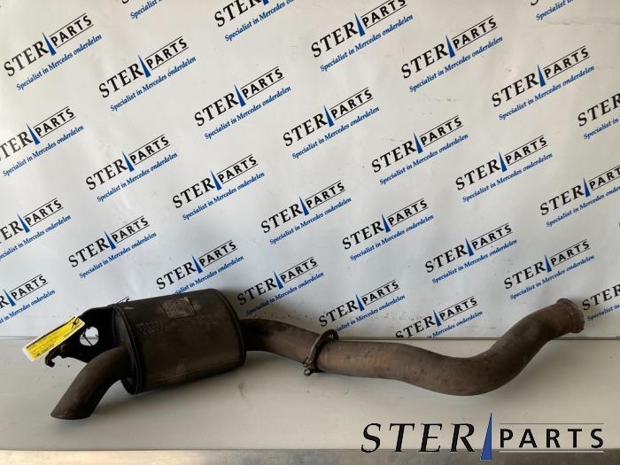 Echappement silencieux arrière d'un Mercedes C-Klasse, Autos : Pièces & Accessoires, Systèmes d'échappement, Mercedes-Benz, Utilisé
