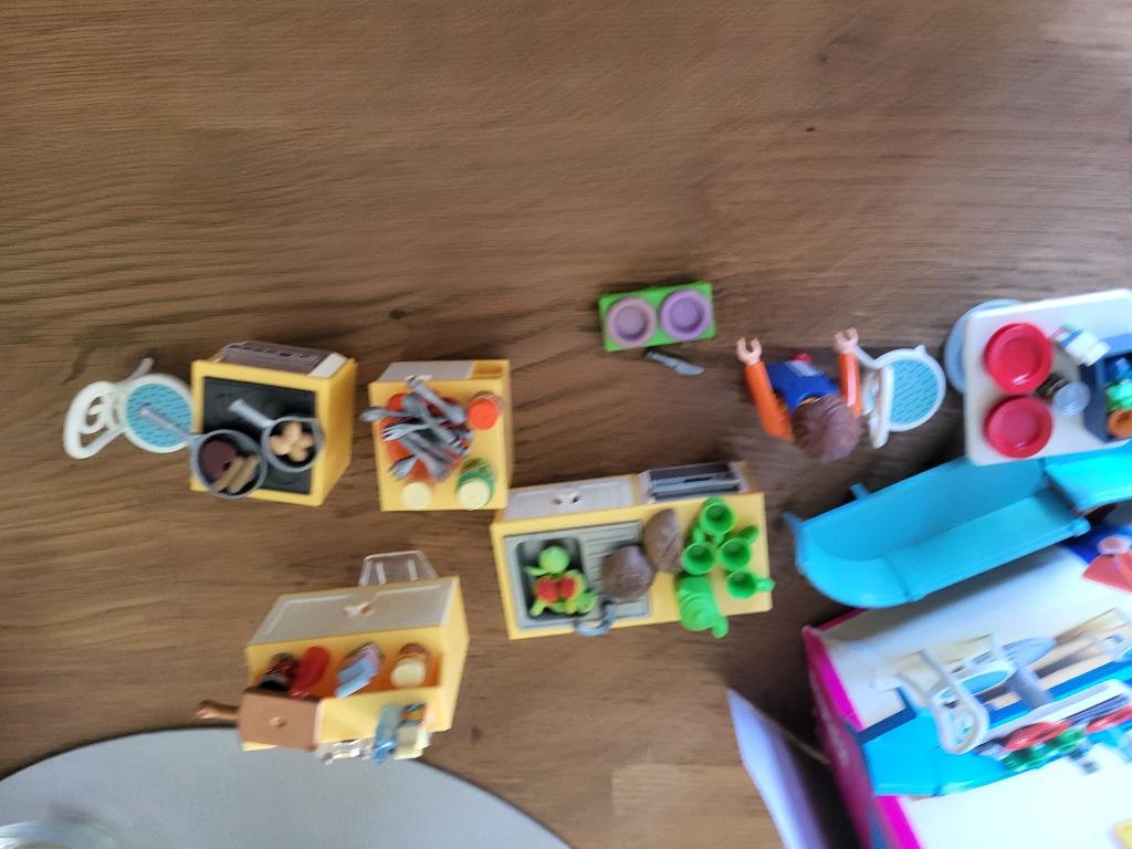 Keuken van playmobil, Kinderen en Baby's, Speelgoed | Playmobil, Ophalen, Gebruikt, Complete set