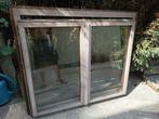 Gratis houten raam, Doe-het-zelf en Bouw, Ophalen, Gevelraam of Ruit, Gebruikt, 80 tot 120 cm