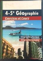 4-5e Géographie, Zo goed als nieuw