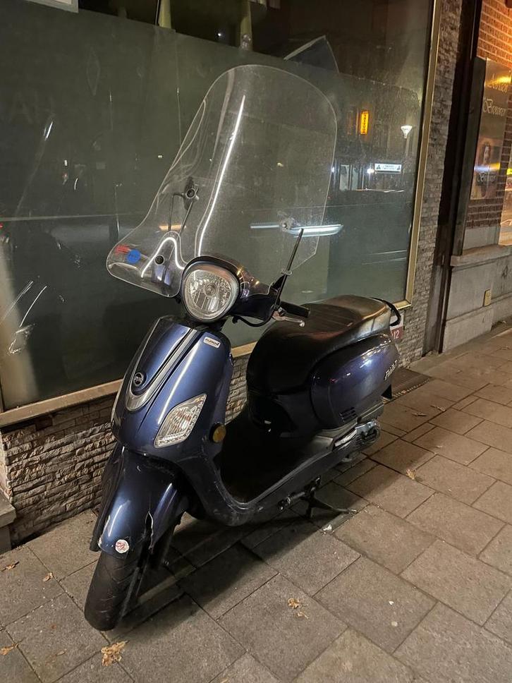 Sym fiddle 3 B klasse, Vélos & Vélomoteurs, Vélomoteurs & Scooters bridés, Comme neuf, SYM, Enlèvement