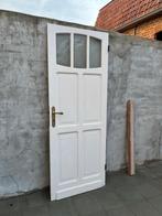 Rustieke binnendeuren met bovenlicht – 9 stuks (lot), Doe-het-zelf en Bouw, Ophalen, Gebruikt, Hout, Binnendeur