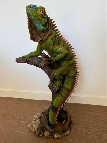 Statue d'iguane Darksteel et Zenpunk, Enlèvement, Comme neuf