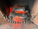 Sierstuk open haard met verlichting, Huis en Inrichting, Haarden, Ophalen, Zo goed als nieuw