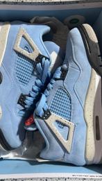 Air Jordan 4 retro university blue, Kleding | Heren, Schoenen, Ophalen, Blauw, Zo goed als nieuw, Sneakers