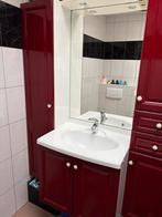 Mooi badkamermeubel +lavabo wordt onmiddellijk gedemonteerd, Huis en Inrichting, Ophalen, Gebruikt, 100 tot 150 cm, Overige typen