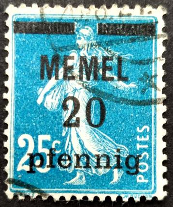 Duits Lithouwen Memel (Klaipėda) 1920