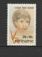 Suriname 1981 Enfant indienne 20c+10c **, Timbres & Monnaies, Timbres | Surinam, Envoi, Non oblitéré