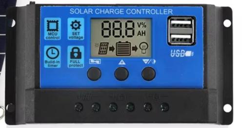Laad regelaar zonnepanelen caravan mobilhome boot tuinhuis, Caravans en Kamperen, Caravanaccessoires, Nieuw, Ophalen of Verzenden