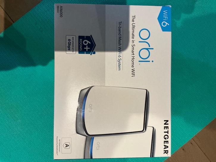 Orbi 850 mesh router met 1 satelliet - nieuw, Computers en Software, Routers en Modems, Nieuw, Router, Ophalen of Verzenden