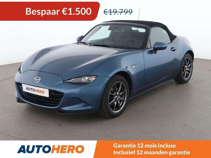 Mazda MX-5 1.5 Skyactiv G Edition 100 (bj 2020), Auto's, Mazda, Te koop, MX-5, ABS, Achteruitrijcamera, Airbags, Airconditioning