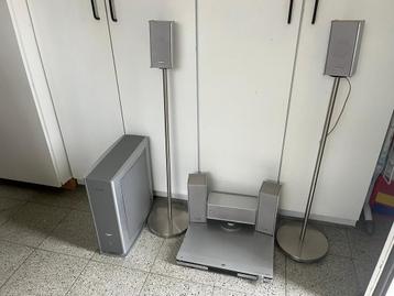 Panasonic SB‑WA330 Actieve Subwoofer (zilver, 2003) beschikbaar voor biedingen