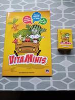ALBUM MET STICKERS : VITAMINIS - DELHAIZE, Verzamelen, Ophalen of Verzenden