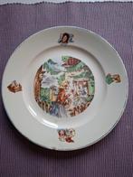 Kinder eetbordje jaren 1950. Vintage, Ophalen, Gebruikt