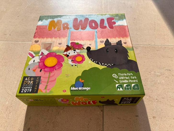 Gezelschapsspel Mr. Wolf, Hobby en Vrije tijd, Gezelschapsspellen | Bordspellen, Zo goed als nieuw, Ophalen of Verzenden