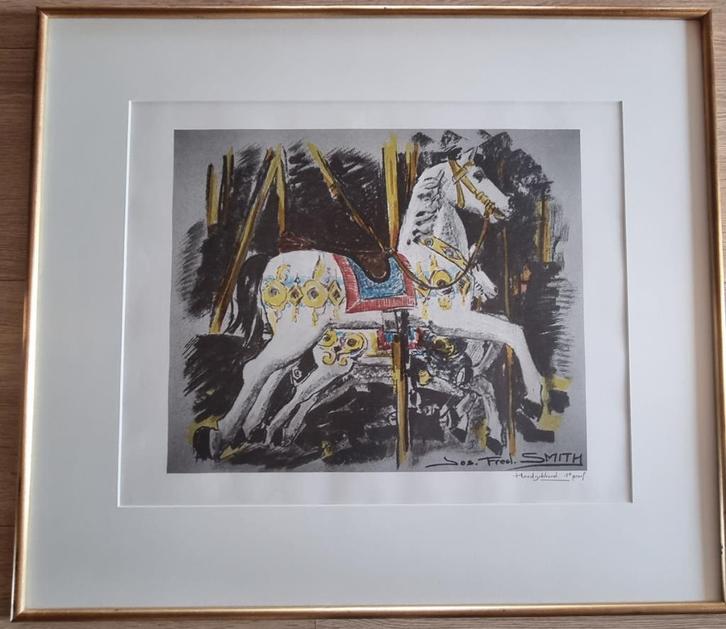 Jos Fred Smith - Kermispaard, Antiek en Kunst, Kunst | Schilderijen | Klassiek, Ophalen