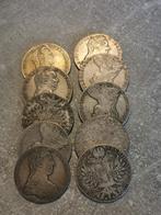 Thaler,10 stuck 1780(Restrike) Maria Theresia zilver munten., Postzegels en Munten, Ophalen of Verzenden, Hongarije, Setje, Zilver