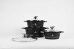 Neumann 12 pcs Casserole Set - Aluminium, Ophalen of Verzenden, Nieuw, Aluminium, Pannenset