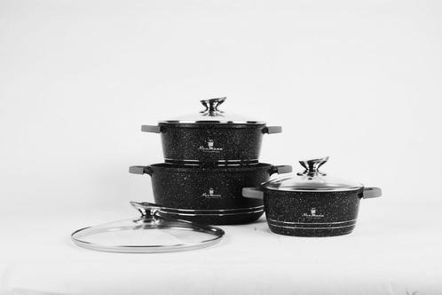 Neumann 12 pcs Casserole Set - Aluminium, Huis en Inrichting, Keuken | Potten en Pannen, Nieuw, Pannenset, Aluminium, Ophalen of Verzenden