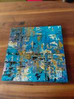 GoldenBlue schilderij Bea Pintelon, Antiek en Kunst, Ophalen of Verzenden