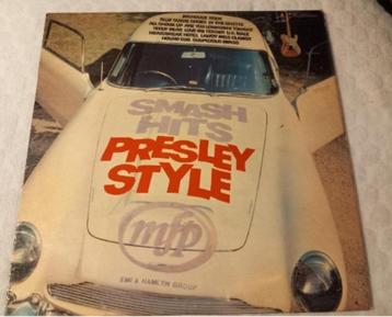 Vinyl LP Smash Hits Presley style Rock 'n Roll Pop beschikbaar voor biedingen