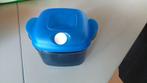 Tupperware MicroPop vierkant 1,9 liter Nieuw, Bleu, Enlèvement ou Envoi, Neuf