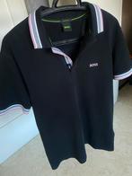 Hugo boss polo heren, Verzenden, Zo goed als nieuw, Maat 48/50 (M), Zwart