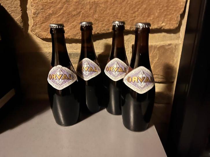 Lot de 4 Orval 15 ans d’âge, Huis en Inrichting, Woonaccessoires | Wijnrekken, Nieuw, Hout, Ophalen