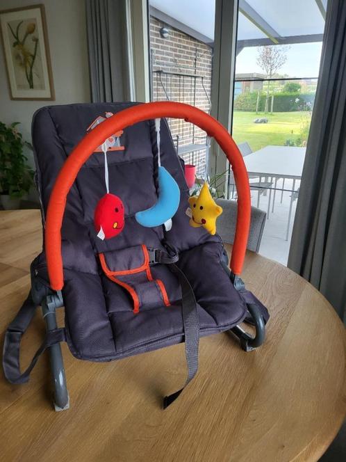 babyrelax in zeer goede staat!, Enfants & Bébés, Relax bébé, Comme neuf, Chaise rebondissante, Avec ceinture(s), Réglable, Enlèvement