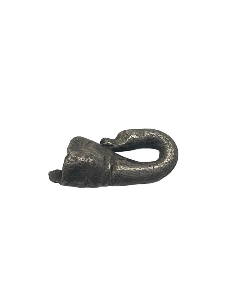 Keltisch fragment — Zilveren eendenkop (?) ongeveer 100 ACN, Antiek en Kunst, Curiosa en Brocante, Ophalen of Verzenden