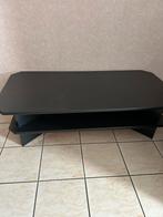 Salontafel zwart, Ophalen, Gebruikt, 100 tot 150 cm, 50 tot 100 cm