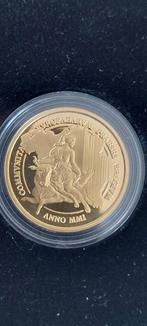 gouden Belgische proofmunt 2001, Goud, Goud, Losse munt, Verzenden
