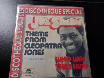 Joe Simon – Theme From Cleopatra Jones ' 7, Single, Utilisé, 7 pouces, R&B et Soul