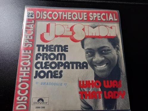 Joe Simon – Theme From Cleopatra Jones ' 7, Cd's en Dvd's, Vinyl Singles, Gebruikt, Single, R&B en Soul, 7 inch, Ophalen of Verzenden