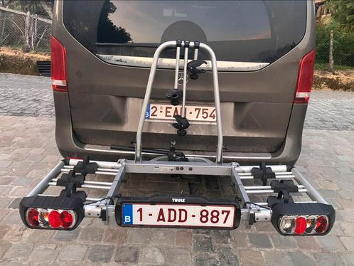 Fietsendrager THULE voor 3 fietsen, Auto diversen, Fietsendragers, Gebruikt, Trekhaakdrager, 3 fietsen of meer, Brede banden, Elektrische fiets