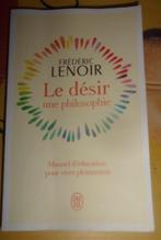 Iivre Le désir, une philosophie de Frédéric Lenoir, Enlèvement ou Envoi
